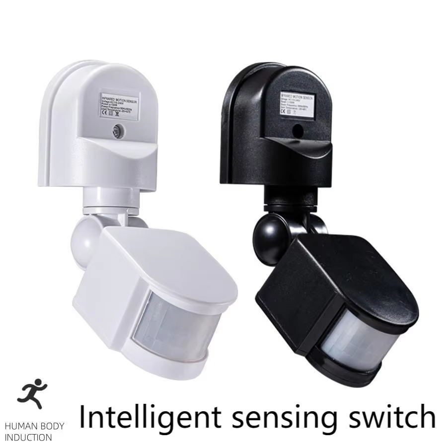 Outdoor Lighting Timer Switch - 110-240V czujnik ruchu PIR 12V automatyczny