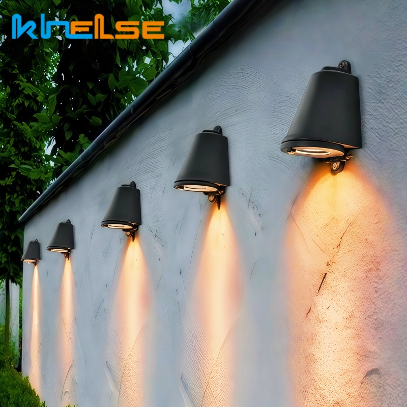 Outdoor Lighting Bronze - Retro Industrialna Lampa Ścienna LED Zewnętrzna