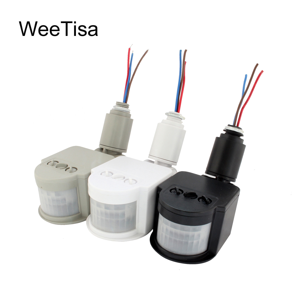 Outdoor Lighting Timer Switch - Czujnik ruchu LED 220V 110V 12V