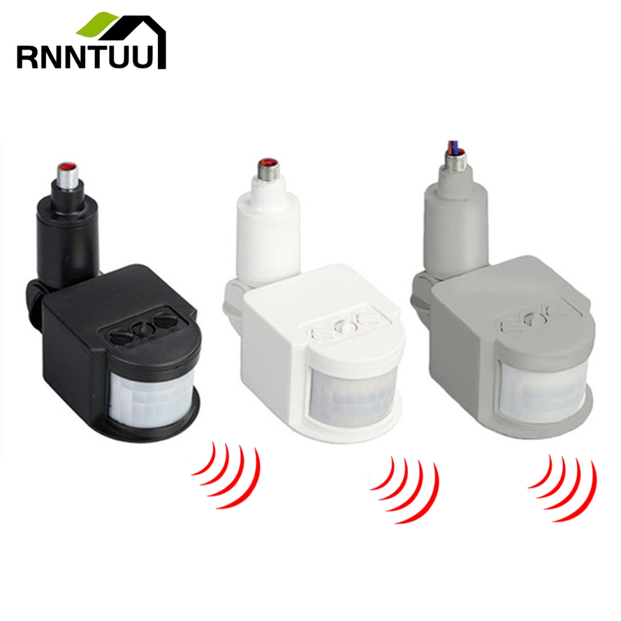 Outdoor Lighting Timer Switch - RnnTuu lampa z czujnikiem ruchu przełącznik