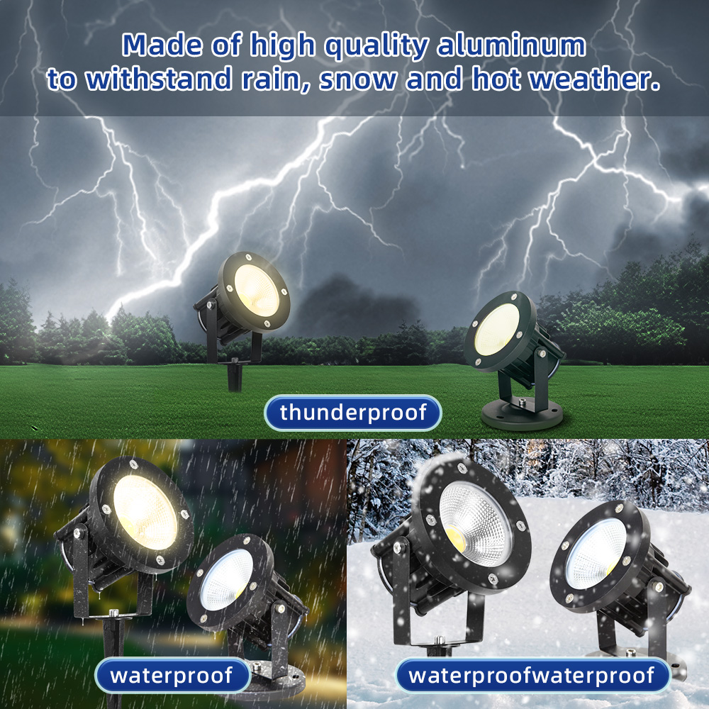 Outdoor Lighting And Landscape - Oświetlenie ogrodowe LED GU10, lampa trawnikowa,