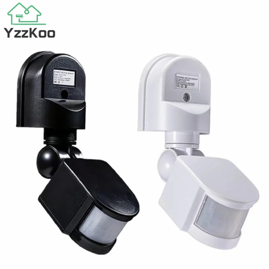 Outdoor Lighting Timer Switch - Czujnik ruchu LED Light 85-265V automatyczny