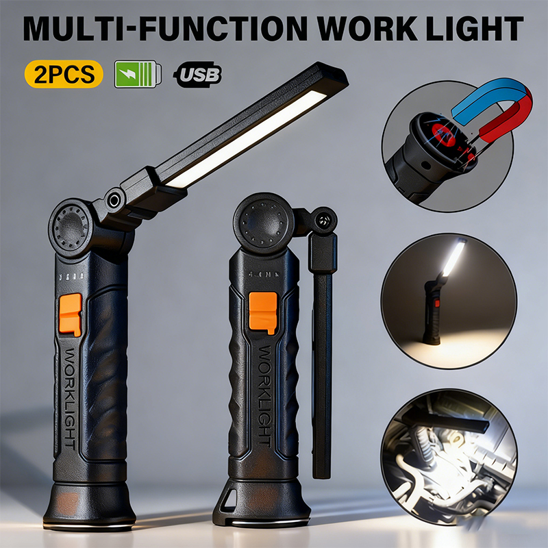 Outdoor Lighting Junction Box - Przenośna latarka LED COB ładowana przez