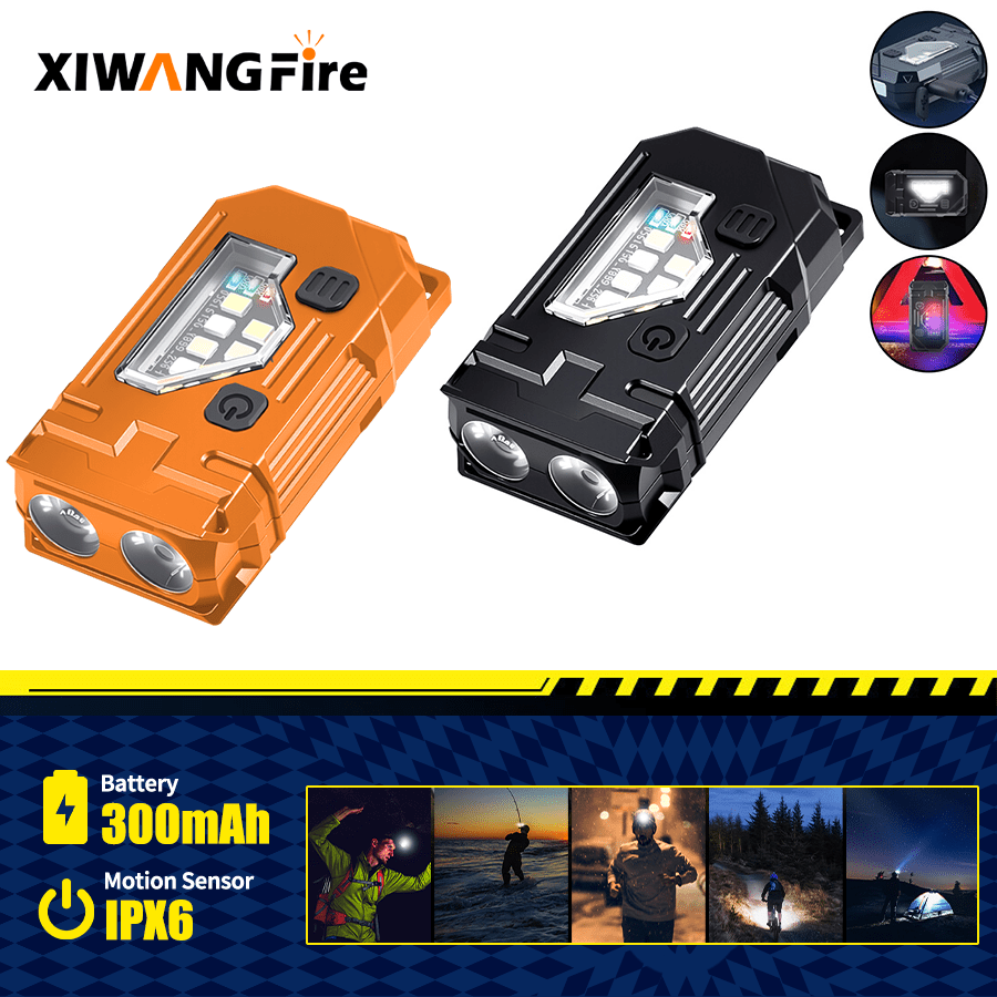 Outdoor Lighting Guide - Mini Latarka EDC na Breloczku -