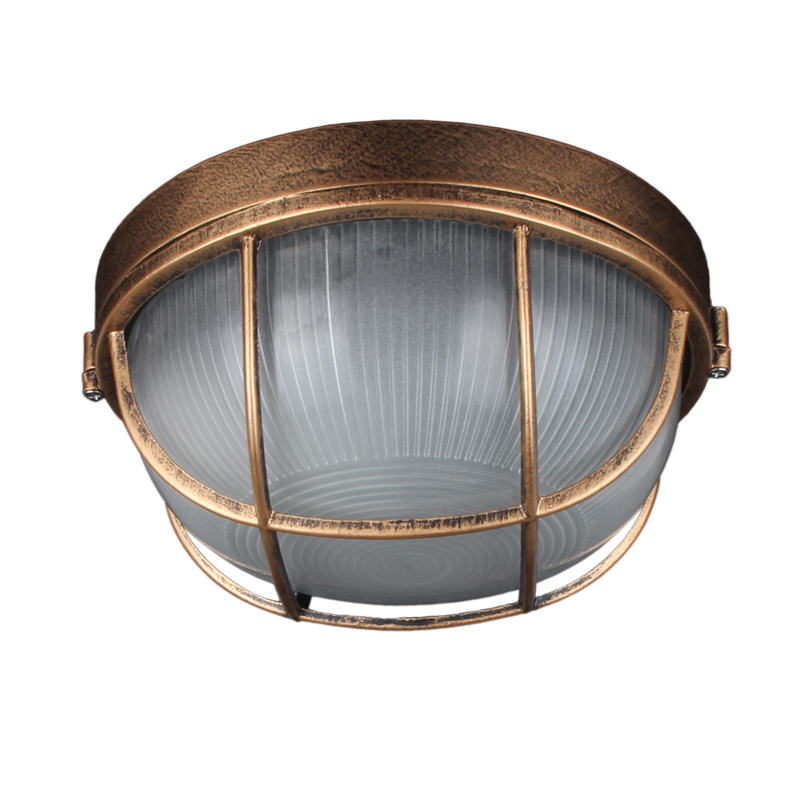 Outdoor Lighting Bronze - Vintage zewnętrzna lampa sufitowa, brązowa metalowa