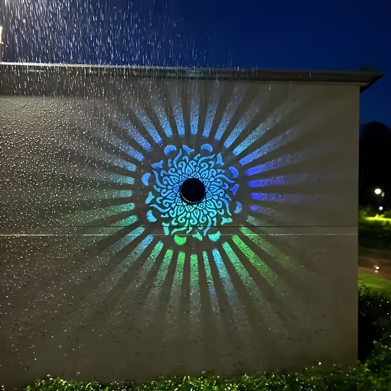 Outdoor Lighting Wire - Solarna lampa ścienna LED z projekcją