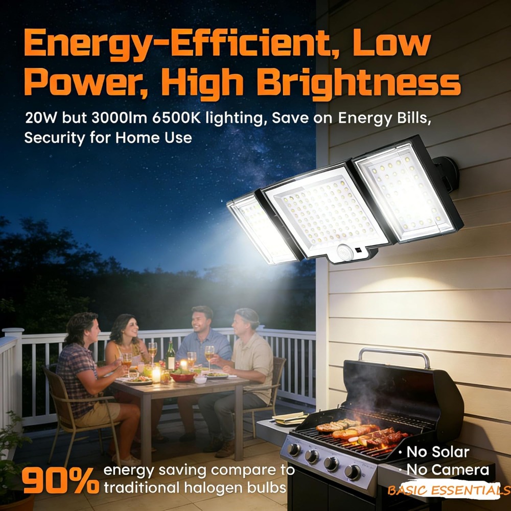 Zewnętrzne lampy LED z czujnik – Outdoor Lighting Hardwired recenzja i cena
