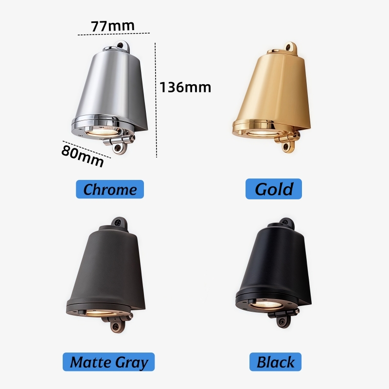 Retro Industrialna Lampa Ścien – Outdoor Lighting Bronze recenzja i cena