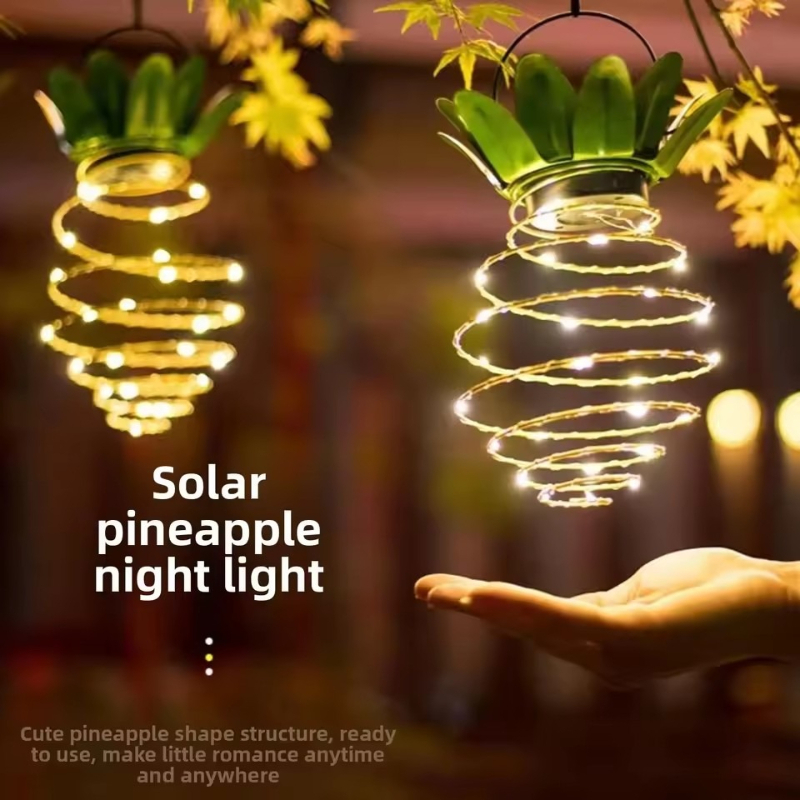 Solarna lampka LED z miedziany – Outdoor Lighting Wire recenzja i cena