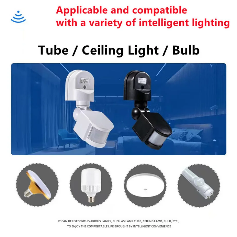 Czujnik ruchu LED Light 85-265 – Outdoor Lighting Timer Switch recenzja i cena