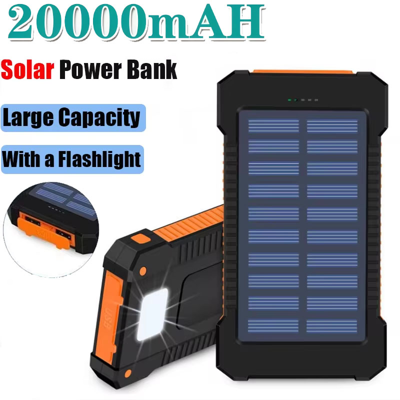 Powerbank solarny 20000mAh, du – Outdoor Lighting Battery Operated recenzja i cena