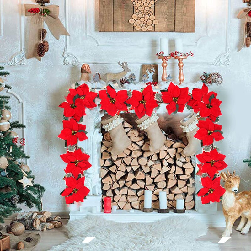 2/3m Boże Narodzenie Poinsetti – Xmas Outdoor Lighting Decorations recenzja i cena