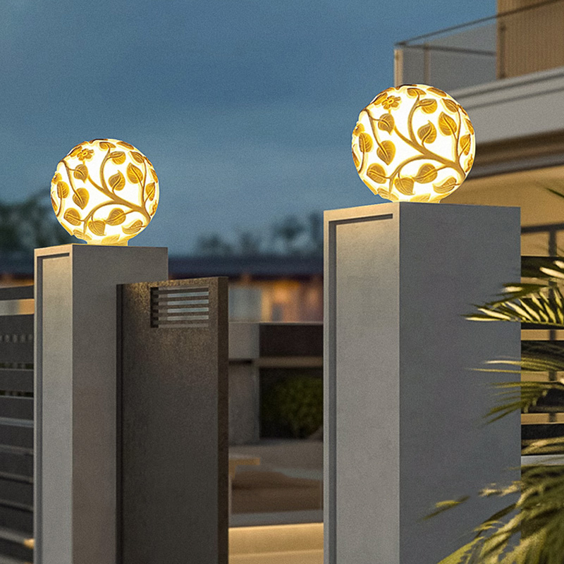 Zewnętrzne lampy słupkowe, sol – Outdoor Lighting And Decor recenzja i cena