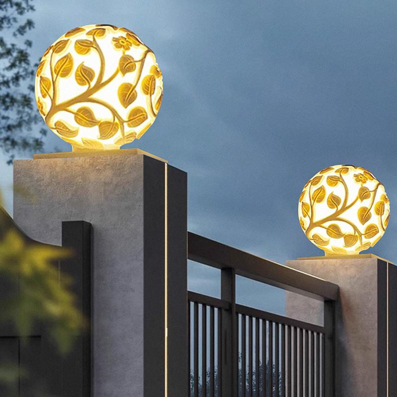 Zewnętrzne lampy słupkowe, sol – Outdoor Lighting And Decor recenzja i cena
