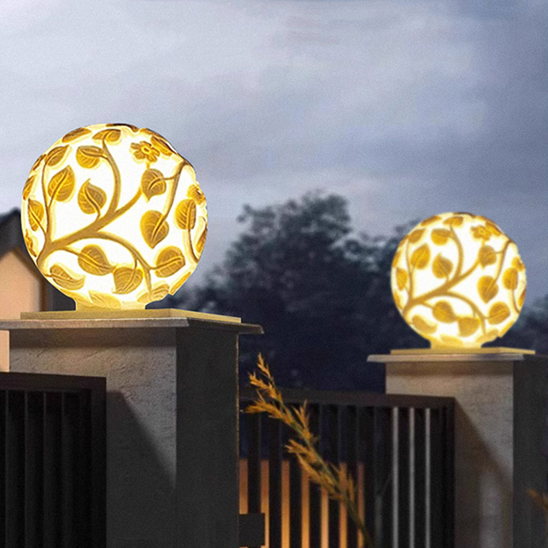 Zewnętrzne lampy słupkowe, sol – Outdoor Lighting And Decor recenzja i cena