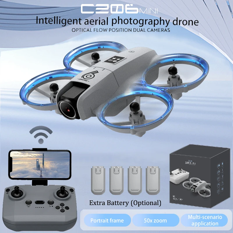 CZ06 Mini RC Quadcopter Drone  – Outdoor Lighting Battery Operated recenzja i cena