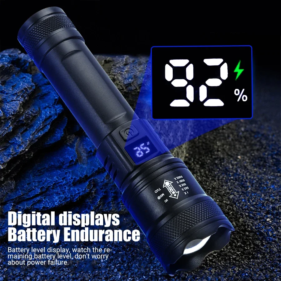 9900 lm potężna latarka LED wy – Outdoor Lighting Battery Operated recenzja i cena