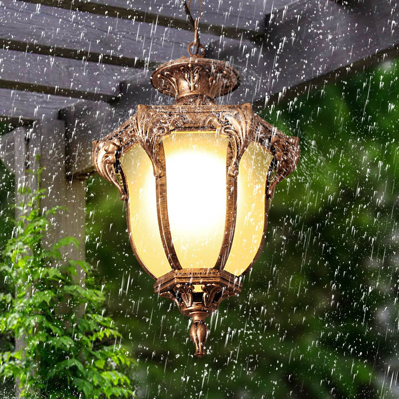 Europejskie lampy wiszące na w – Outdoor Lighting Bronze recenzja i cena