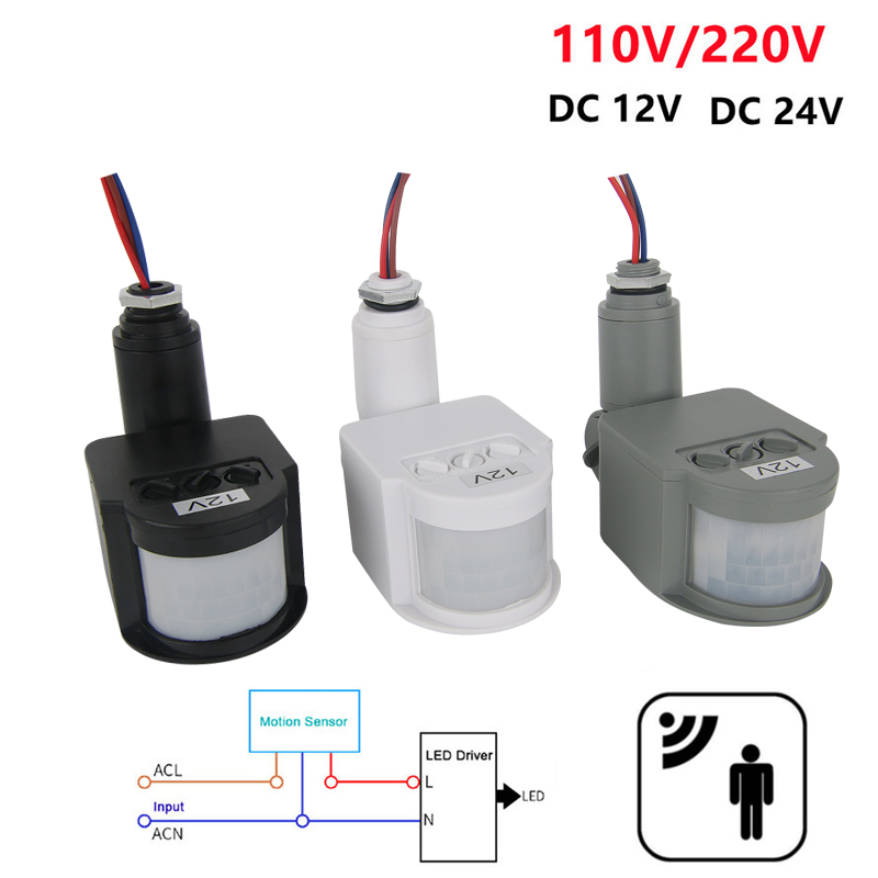 12V czujnik ruchu 220V/110V cz – Outdoor Lighting Timer Switch recenzja i cena