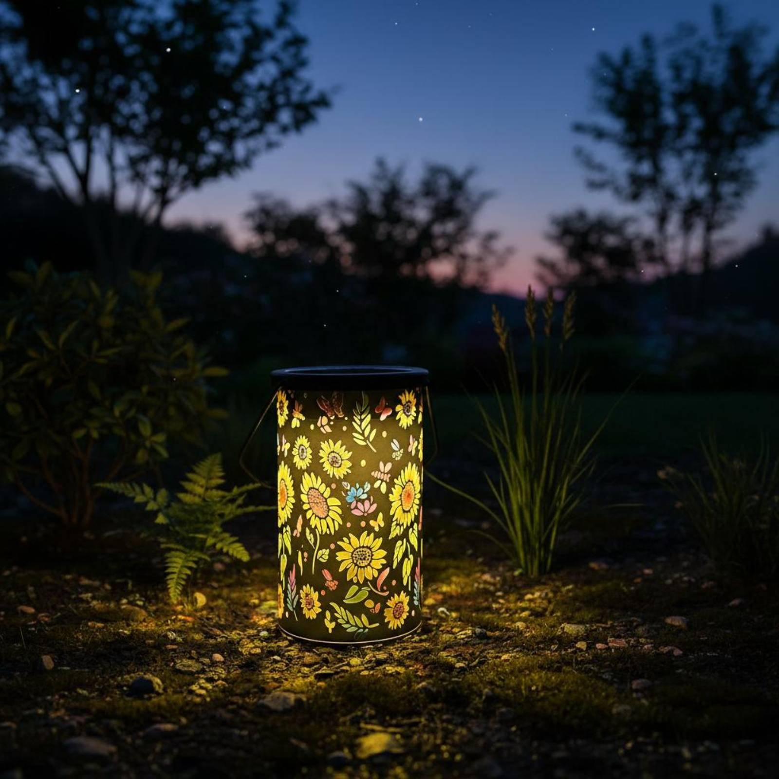 Lampion kwiatowy w stylu vinta – Outdoor Lighting Battery Powered recenzja i cena