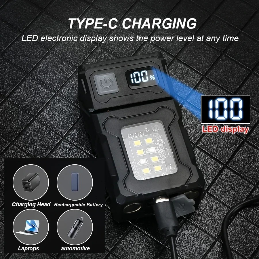 Mini USB Latarka LED z magnese – Outdoor Lighting Junction Box recenzja i cena