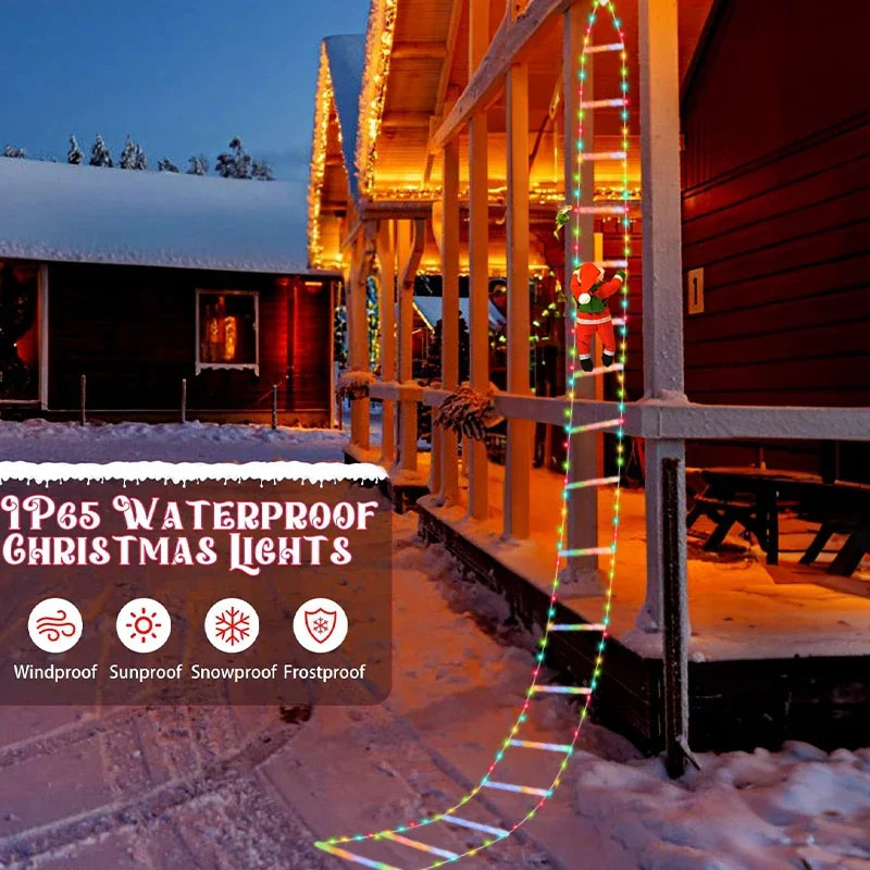 Świąteczne lampki LED, dekorac – Outdoor Lighting And Decor recenzja i cena