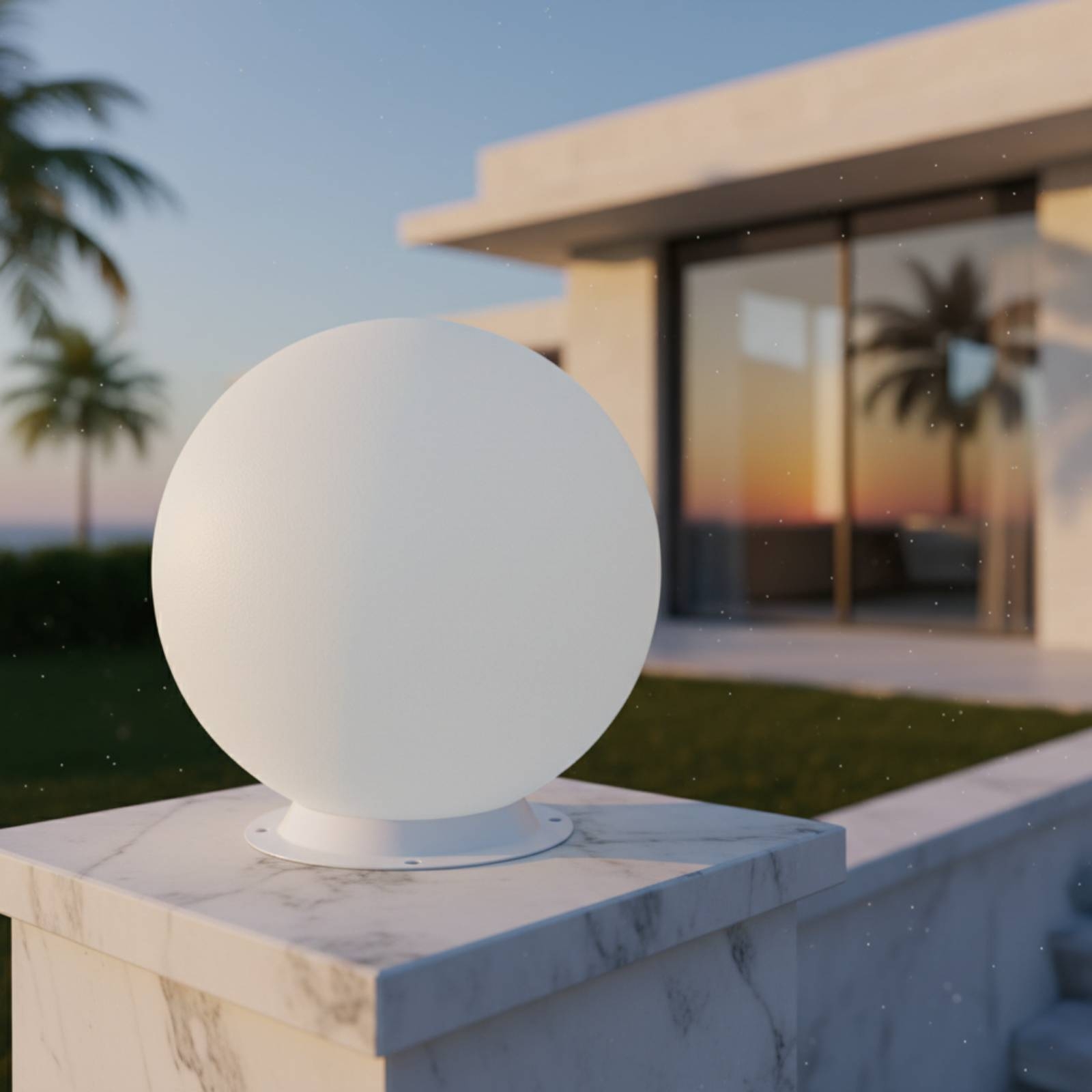 Solarna lampa na słupek, włącz – Outdoor Lighting And Decor recenzja i cena