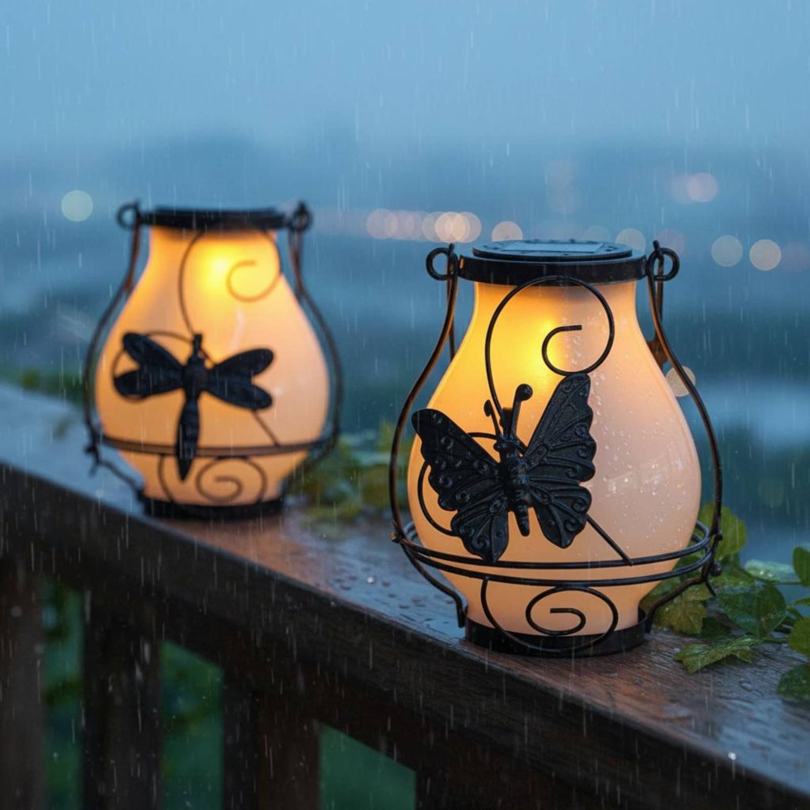 Solarna latarenka w kształcie  – Outdoor Lighting Battery Powered recenzja i cena