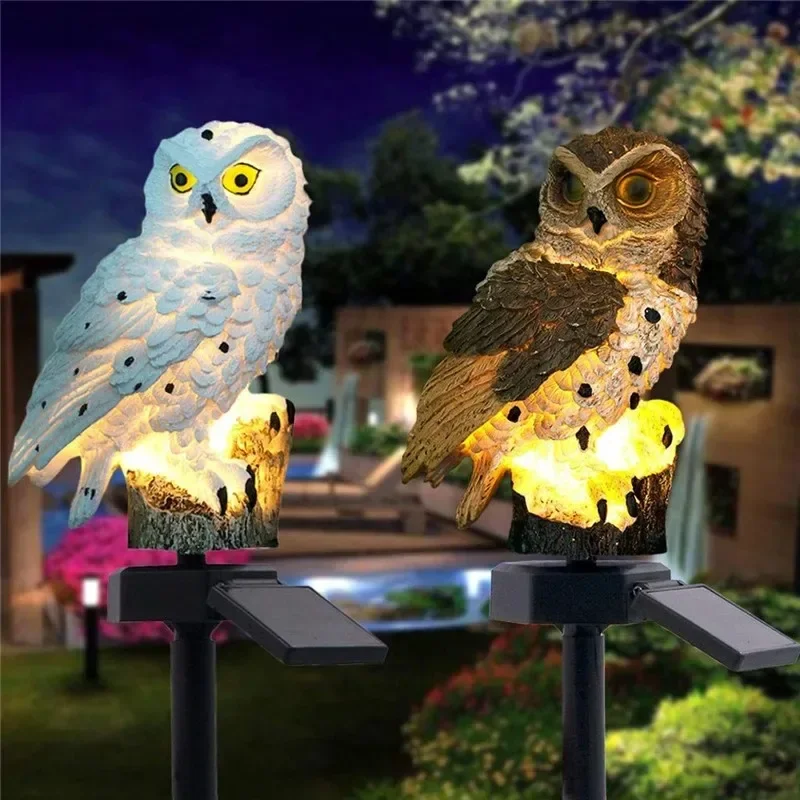 Solarna Statua Sowy, Lampa Ogr – Outdoor Lighting Wire recenzja i cena