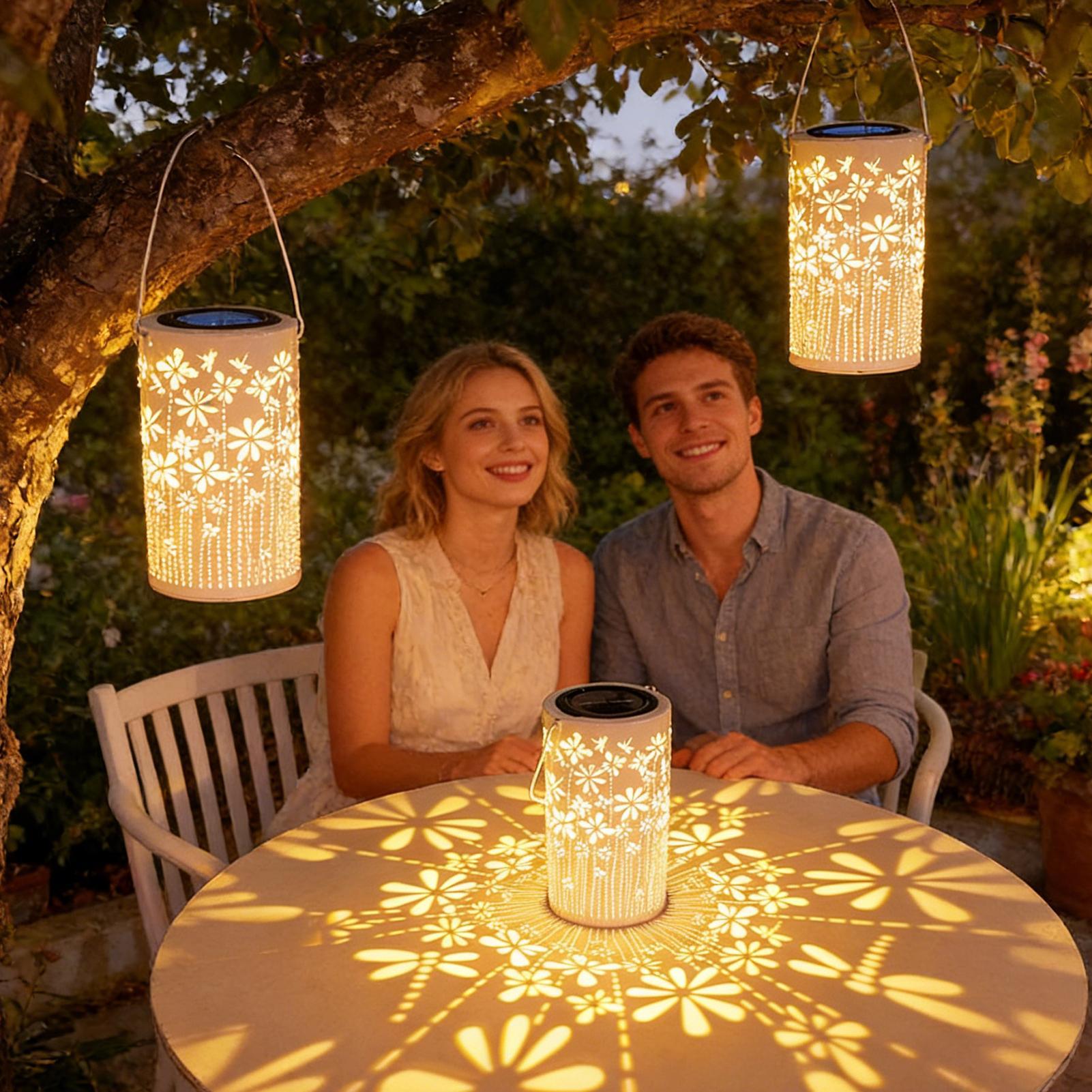 Kolorowe metalowe lampy solarn – Outdoor Lighting And Landscape recenzja i cena