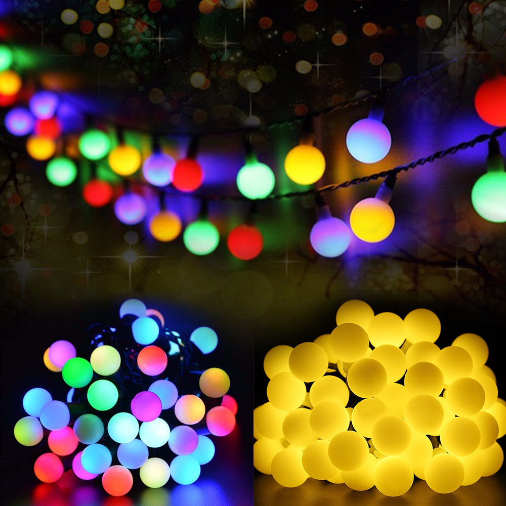 Multicolor 50Leds lampa słonec – Xmas Outdoor Lighting Decorations recenzja i cena