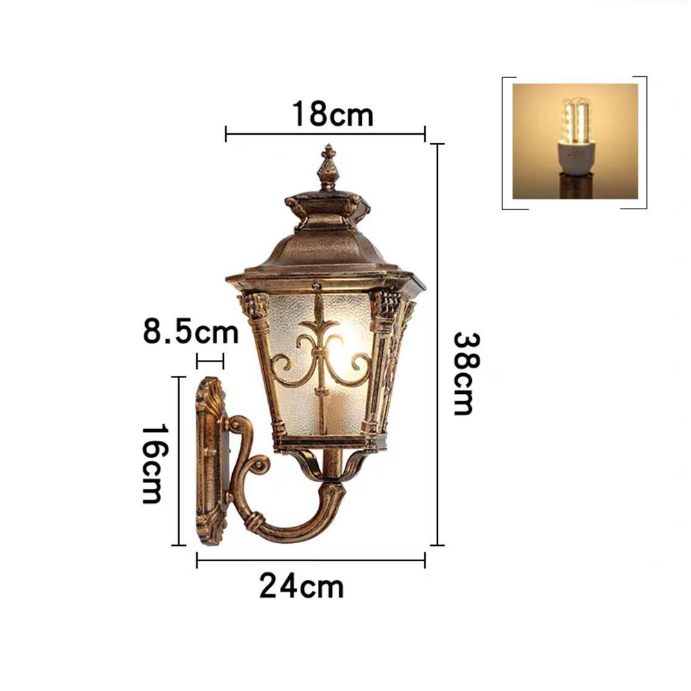 SANDIY klasyczna ściana światł – Outdoor Lighting Bronze recenzja i cena