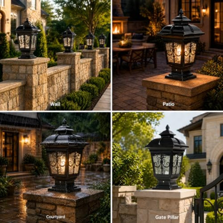 Lampa słupkowa zewnętrzna 45 c – Outdoor Lighting Hardwired recenzja i cena