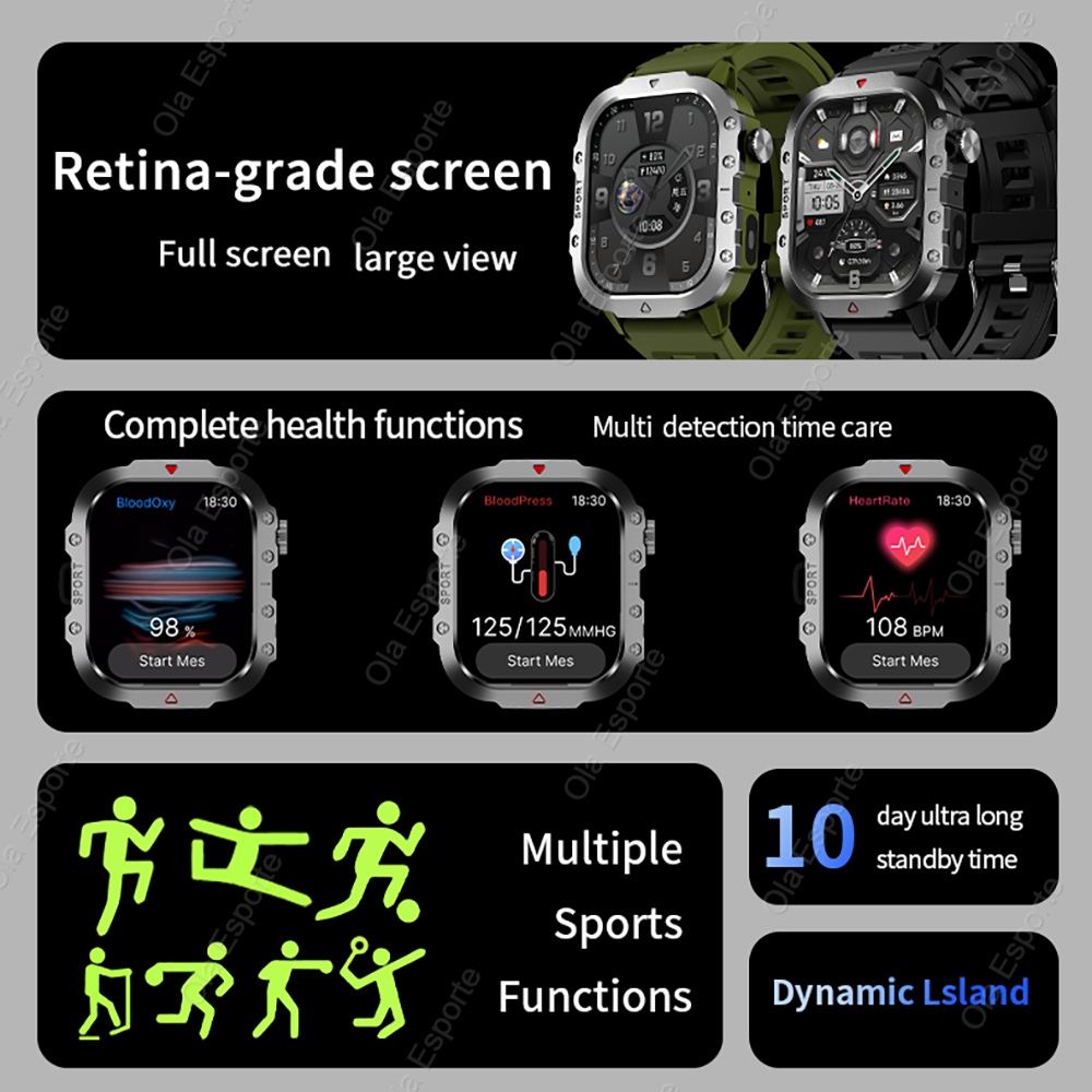 Nowy męski smartwatch 2026 z l – Outdoor Lighting Smart Controller recenzja i cena