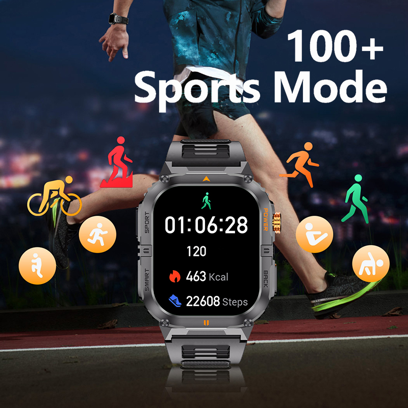 Nowy wojskowy smartwatch męski – Outdoor Lighting Smart Controller recenzja i cena