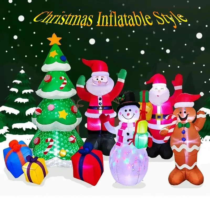 Świąteczne nadmuchiwane dekora – Xmas Outdoor Lighting Decorations recenzja i cena