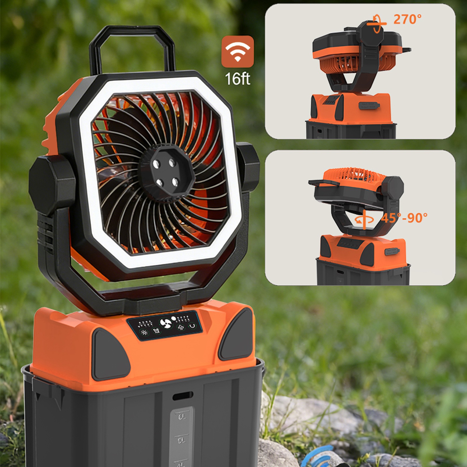 Akumulatorowy wentylator kempi – Outdoor Lighting Battery Powered recenzja i cena