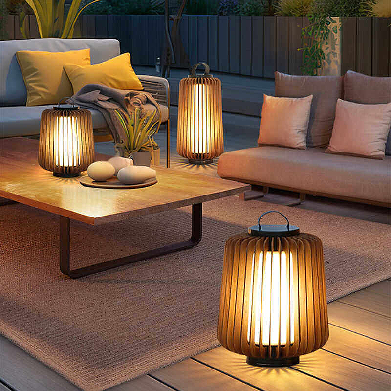 Świecąca lampa podłogowa, sola – Outdoor Lighting And Decor recenzja i cena
