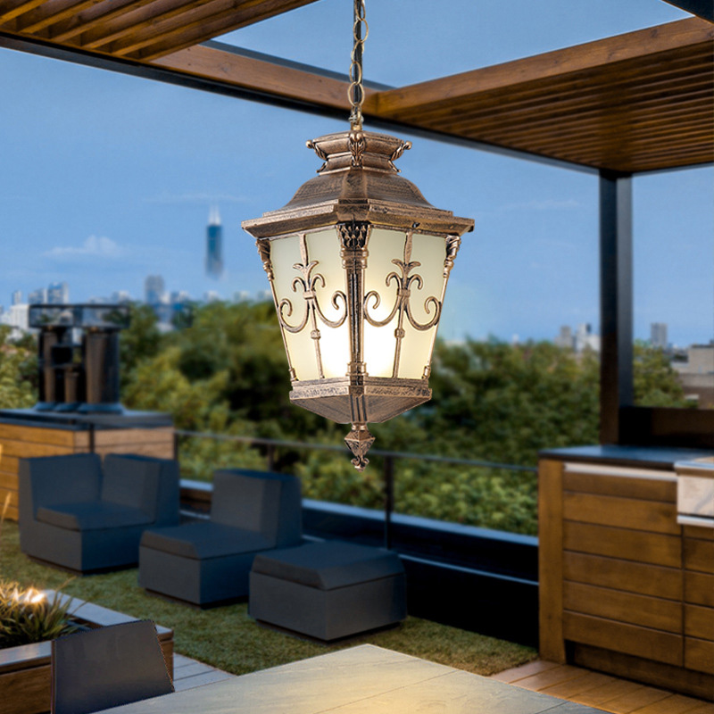 Wodoodporne lampy wiszące na g – Outdoor Lighting Bronze recenzja i cena