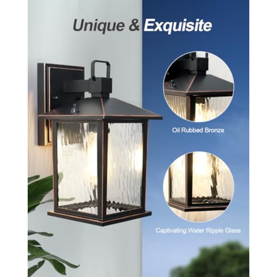 Zewnętrzna lampa ścienna w kol – Outdoor Lighting Hardwired recenzja i cena
