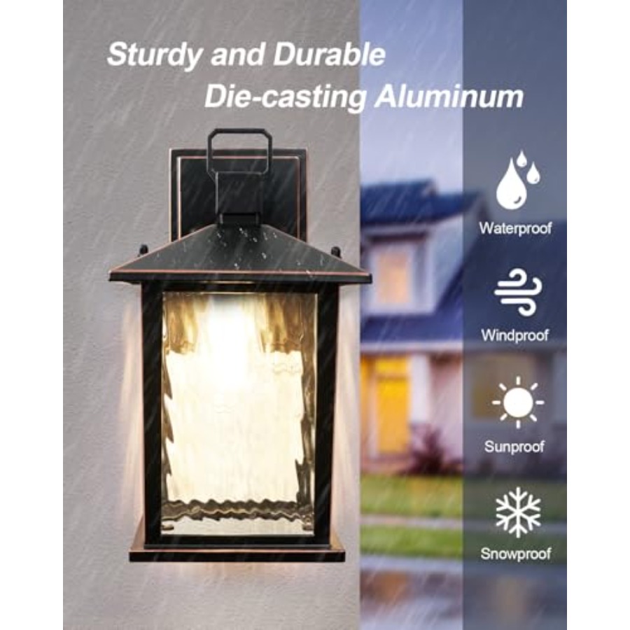 Zewnętrzna lampa ścienna w kol – Outdoor Lighting Hardwired recenzja i cena