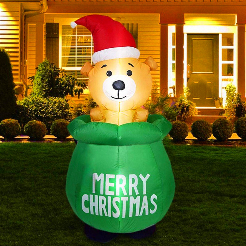 5FT Świąteczna nadmuchiwana to – Xmas Outdoor Lighting Decorations recenzja i cena