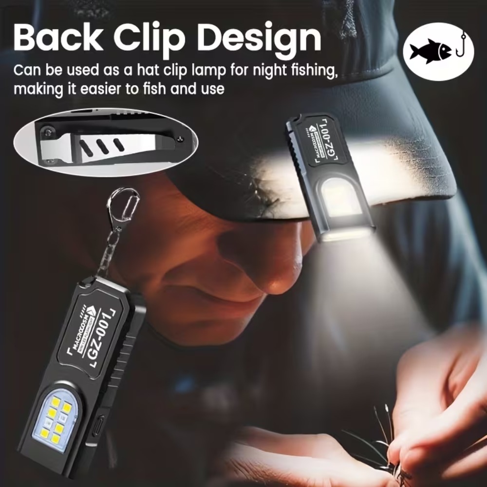 Mini latarka LED COB na breloc – Outdoor Lighting Guide recenzja i cena