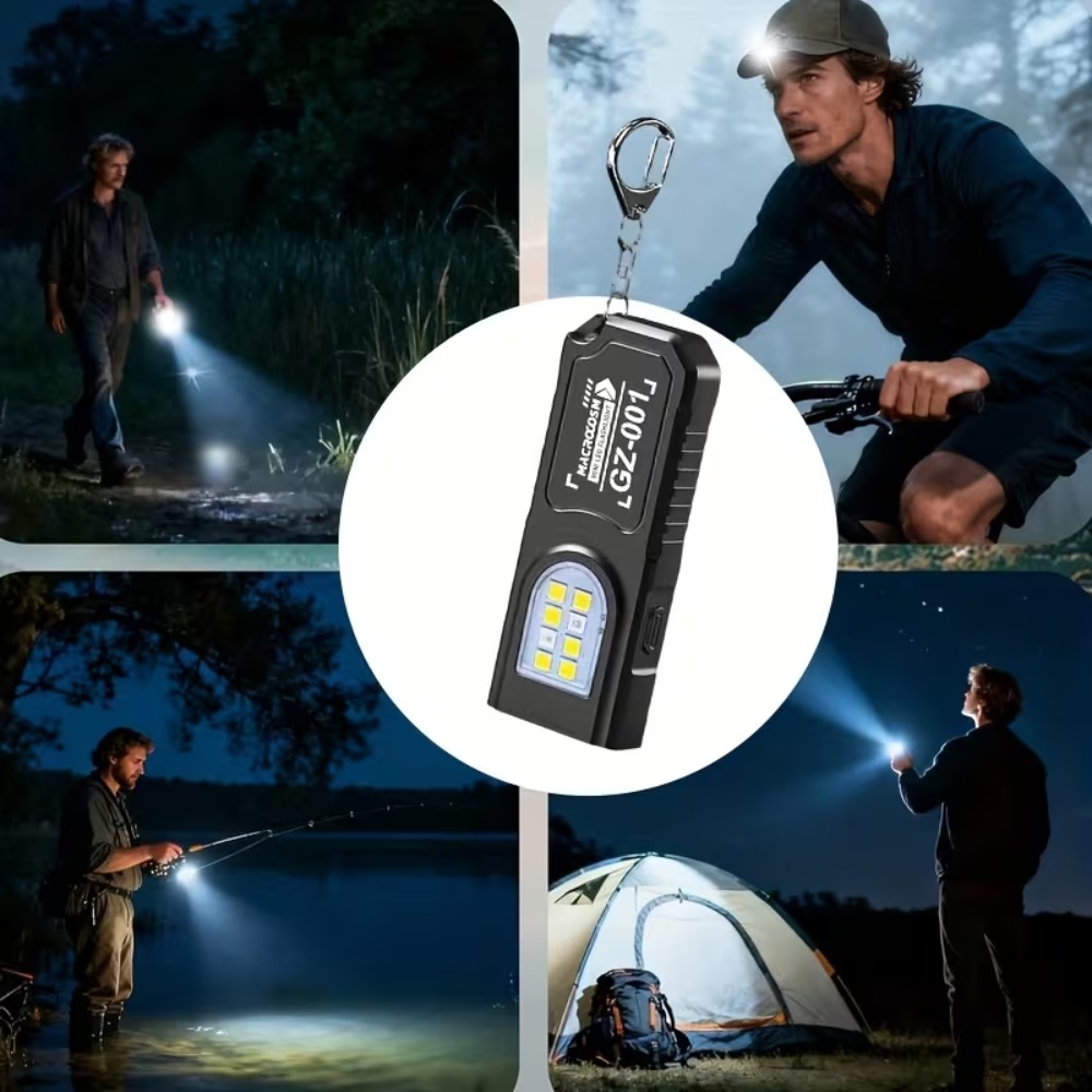 Mini latarka LED COB na breloc – Outdoor Lighting Guide recenzja i cena